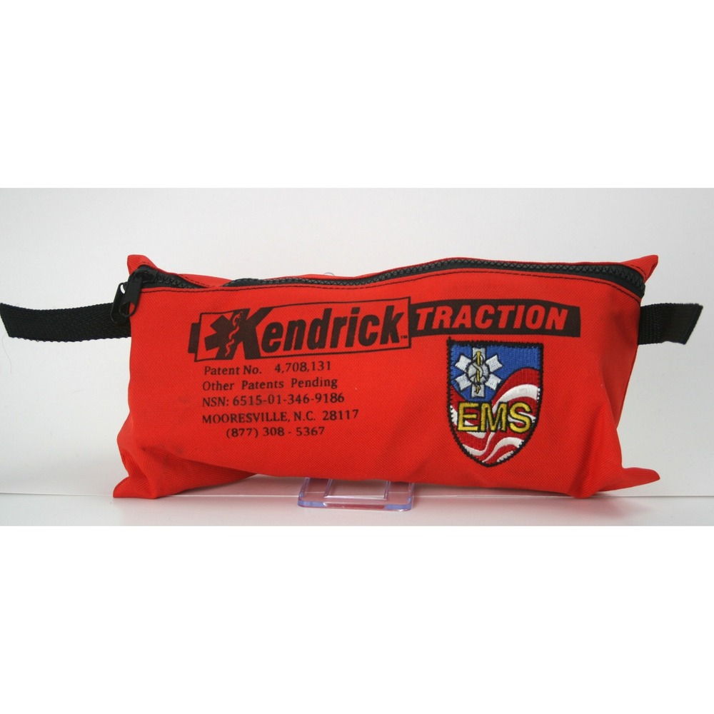 Kendrick Traction Device Red EMS Pouch NSN 6515-01-346-9186 Emergency Medical